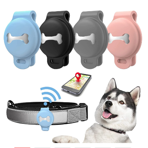GPS Tracker for Dogs - PawTrack-Black-Nora Luxe