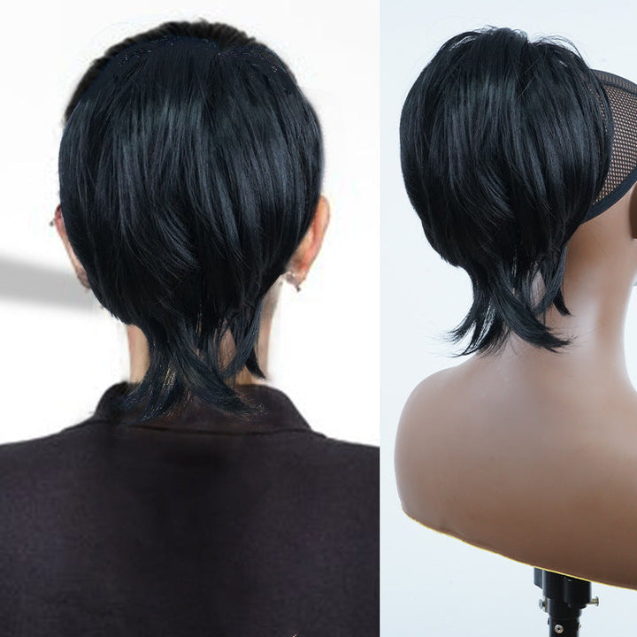 Hair extension for Ponytail – TwistPop-#1-Nora Luxe