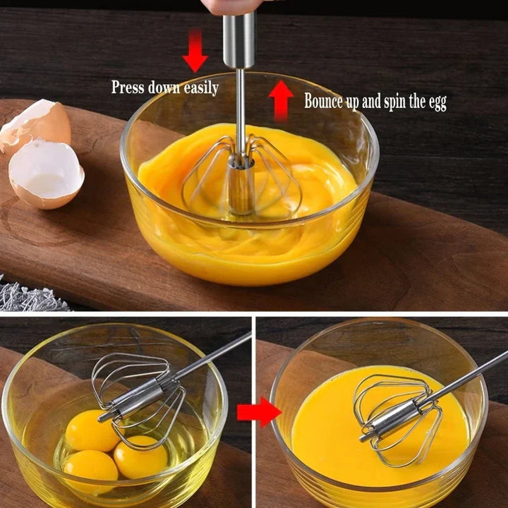 Half-automatic Egg Whisk - TwistWhisk-Nora Luxe