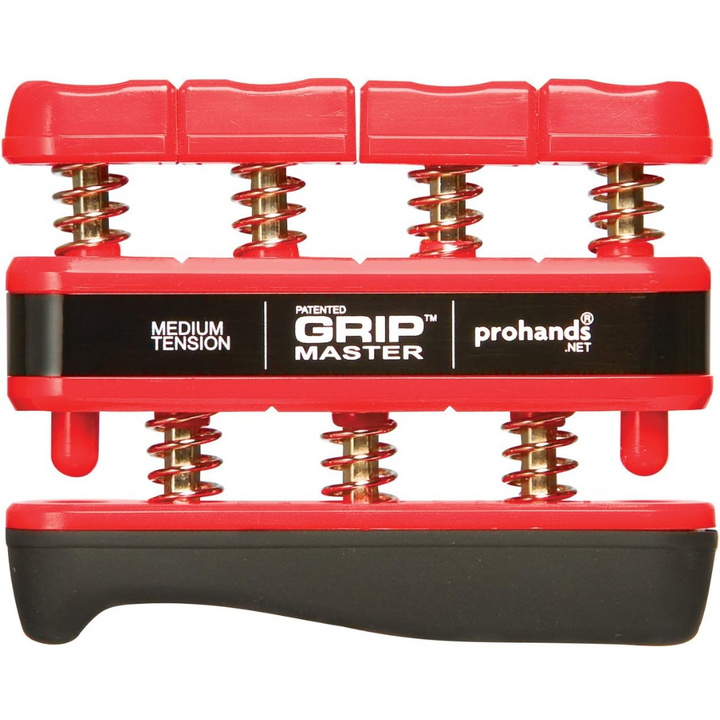Hand Grip Strengthener - Finger Exerciser (Spring Loader)-Red - Medium spanning-Nora Luxe