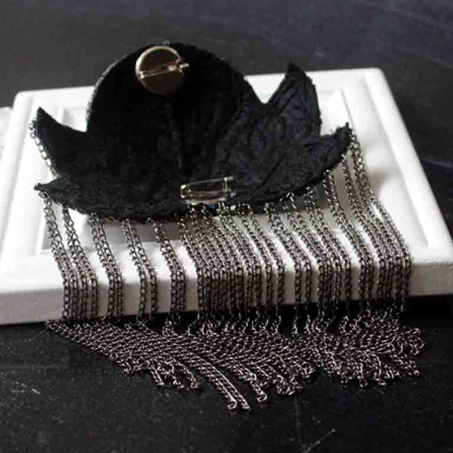 Handcrafted Rhinestone Shoulder Necklace | Fashion Tassel Accessory-Luxury Gold-Nora Luxe