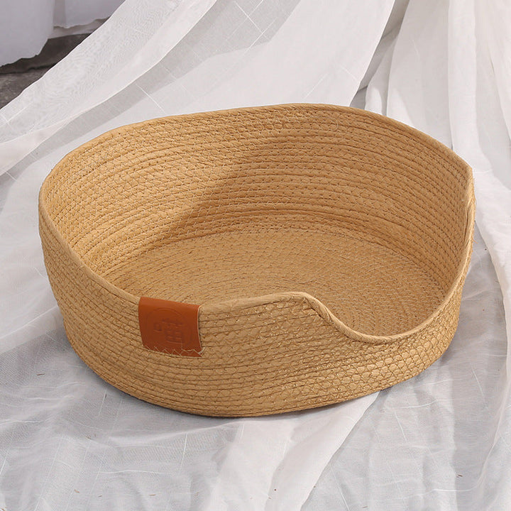 Handmade Comfortable Bed for Cats - LuxeSnooze-Man-S-Nora Luxe