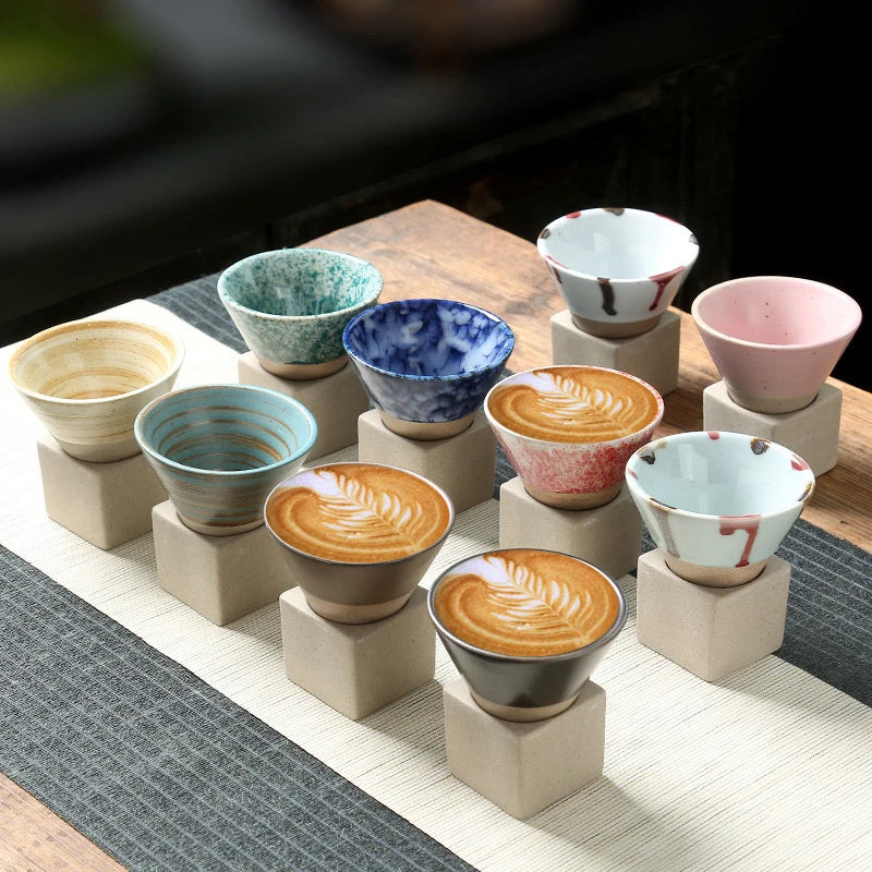 Handmade Japanese Coffee and Tea Cup - ZenCraft-1-Nora Luxe