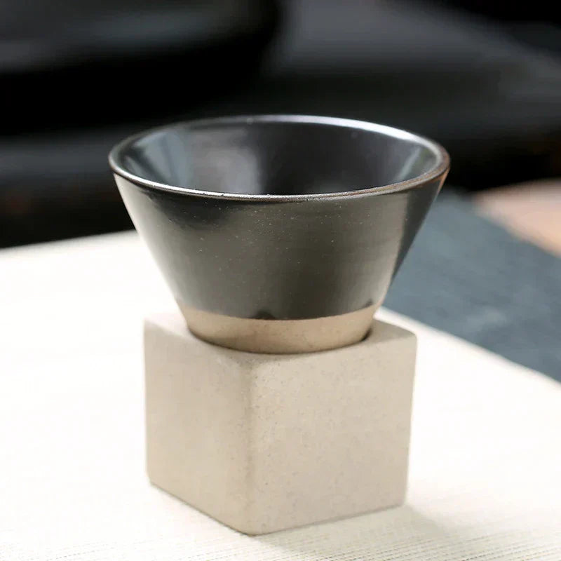 Handmade Japanese Coffee and Tea Cup - ZenCraft-3-Nora Luxe
