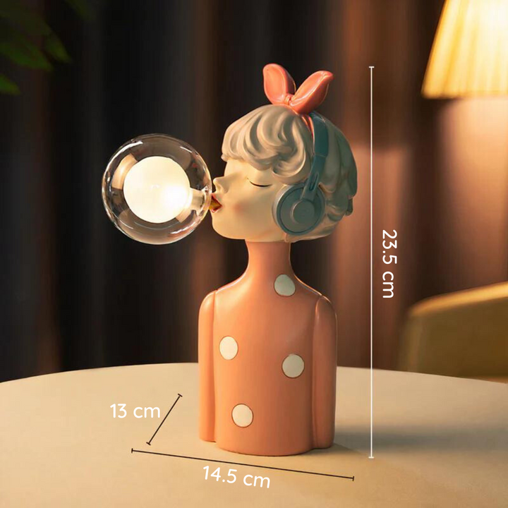 Handmade Table Lamp - CraftGlow-Maisie-Nora Luxe