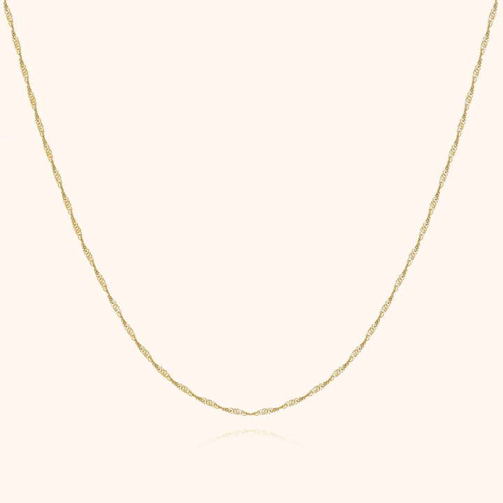 Hanging Necklace - Aurélie-Gold-Nora Luxe