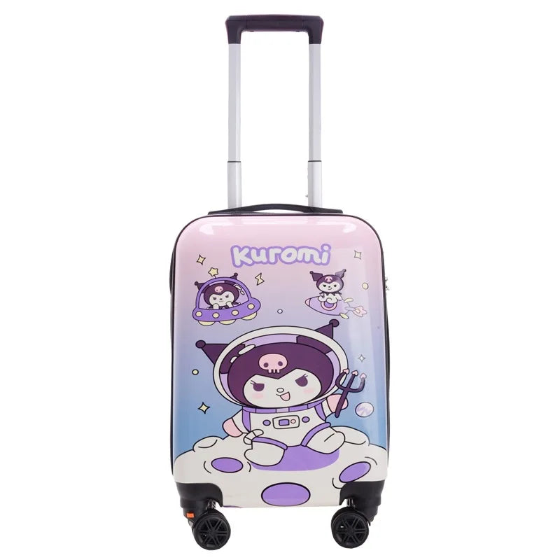 Hard shell suitcase - Osaka-Black Organizer-Nora Luxe