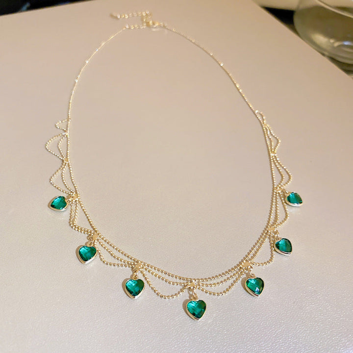 HEART NECKLACE-Nora Luxe