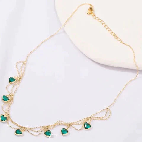 HEART NECKLACE-Nora Luxe