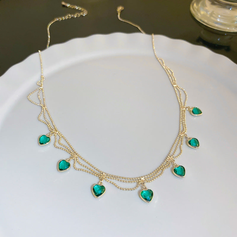 HEART NECKLACE-Nora Luxe