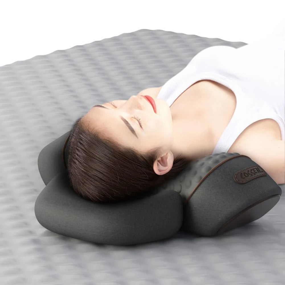 Heat Pillow - RelaxNeck-Black-Nora Luxe