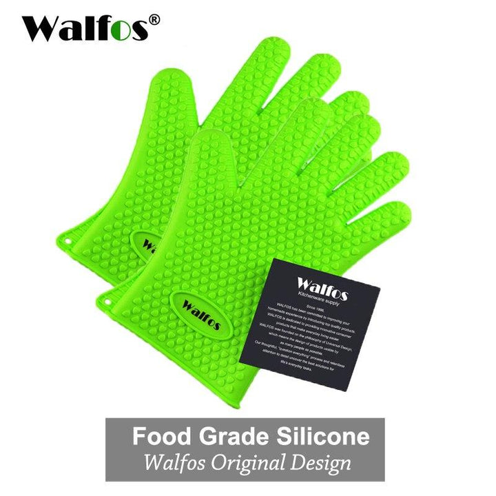 Heat Resistant Gloves - GrillGuard-Black-Nora Luxe