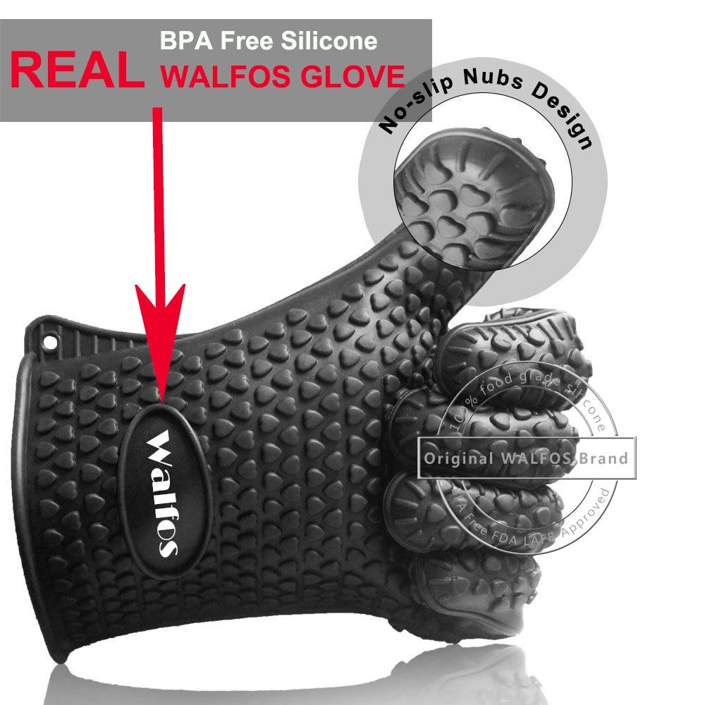 Heat Resistant Gloves - GrillGuard-Black-Nora Luxe