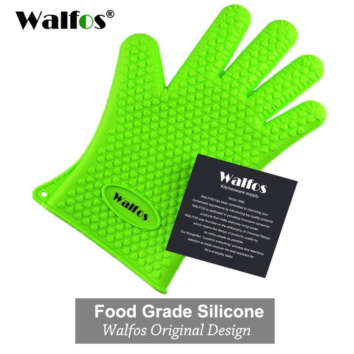 Heat Resistant Gloves - GrillGuard-Black-Nora Luxe