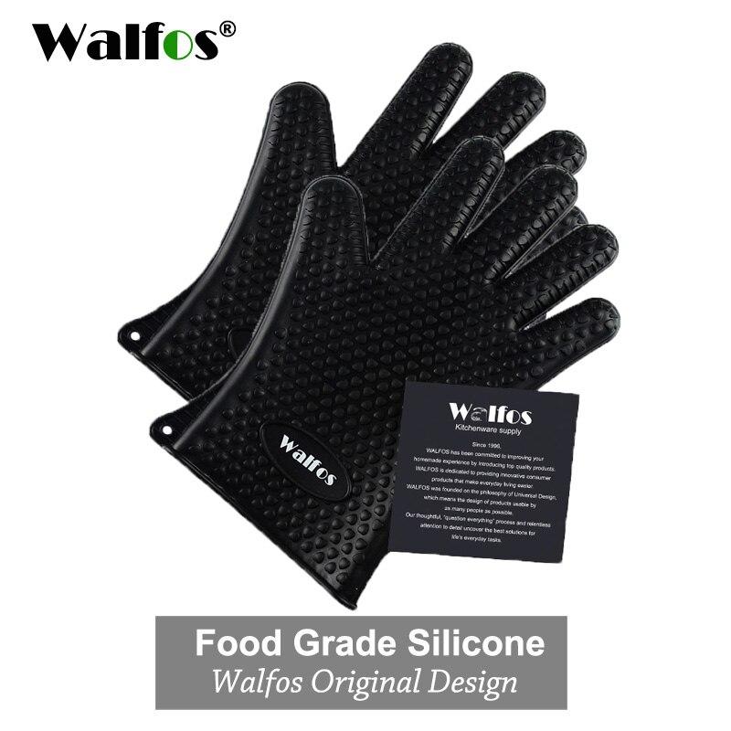 Heat Resistant Gloves - GrillGuard-Black-Nora Luxe