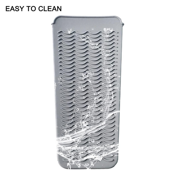 Heat Resistant Silicone Mat-Gray-Nora Luxe