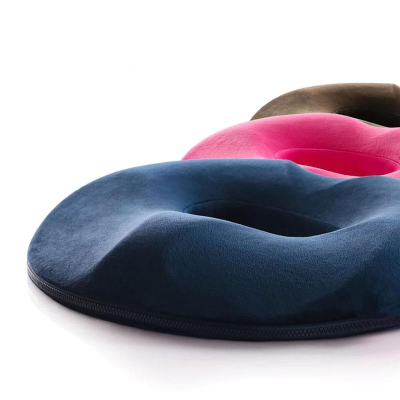Hemorrhoid and Coccyx Cushion - ReliefCushion-Women-Brown-Nora Luxe