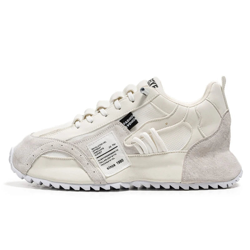 High-performance breathable sports shoes for men – Leonardo-White-5.5-Nora Luxe