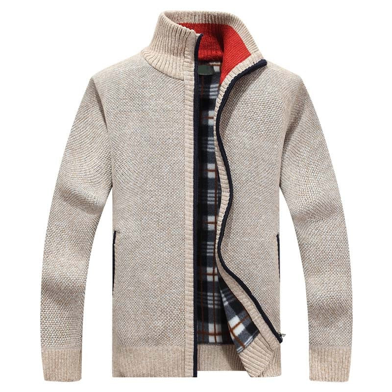 High Quality Men's Vest - Atlas-Beige-M-Nora Luxe