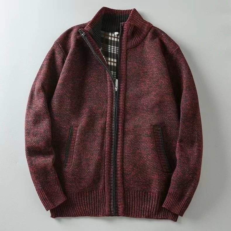 High Quality Men's Vest - Atlas-Dark Red-M-Nora Luxe
