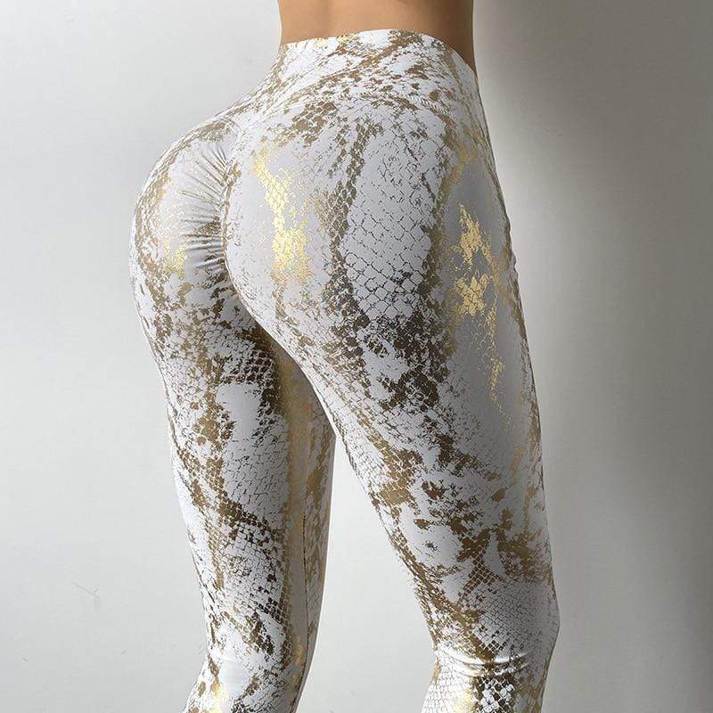 High Waist Push-Up Legging - Isla-White-S-Nora Luxe