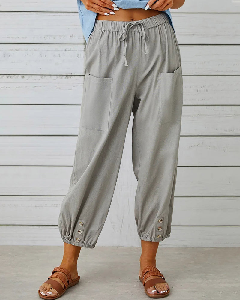 High-Waisted Women's Trousers – Olivia-Gray-S-Nora Luxe