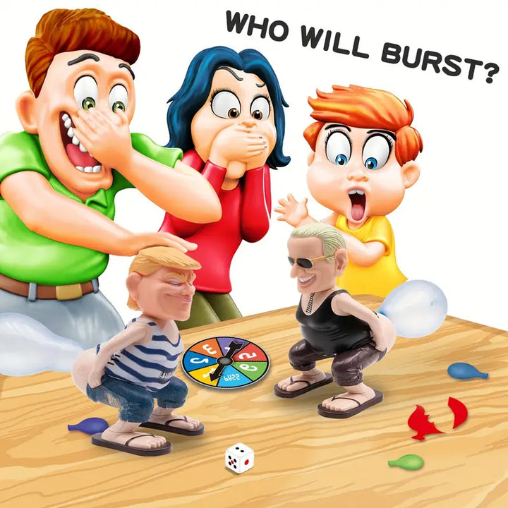 Hilarious Stress Relief Balloon Game - Farty Guy-Trump-Nora Luxe