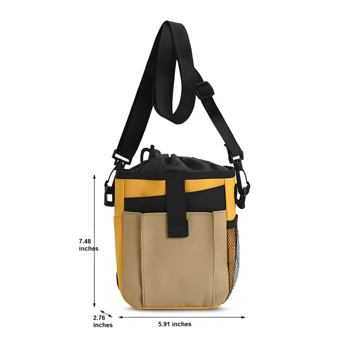 Hip Bag for Dog Training - SnackBuddy Training Pouch-Khaki-Nora Luxe