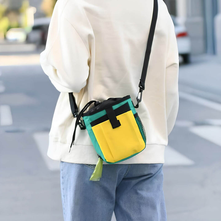 Hip Bag for Dog Training - SnackBuddy Training Pouch-Yellow-Nora Luxe
