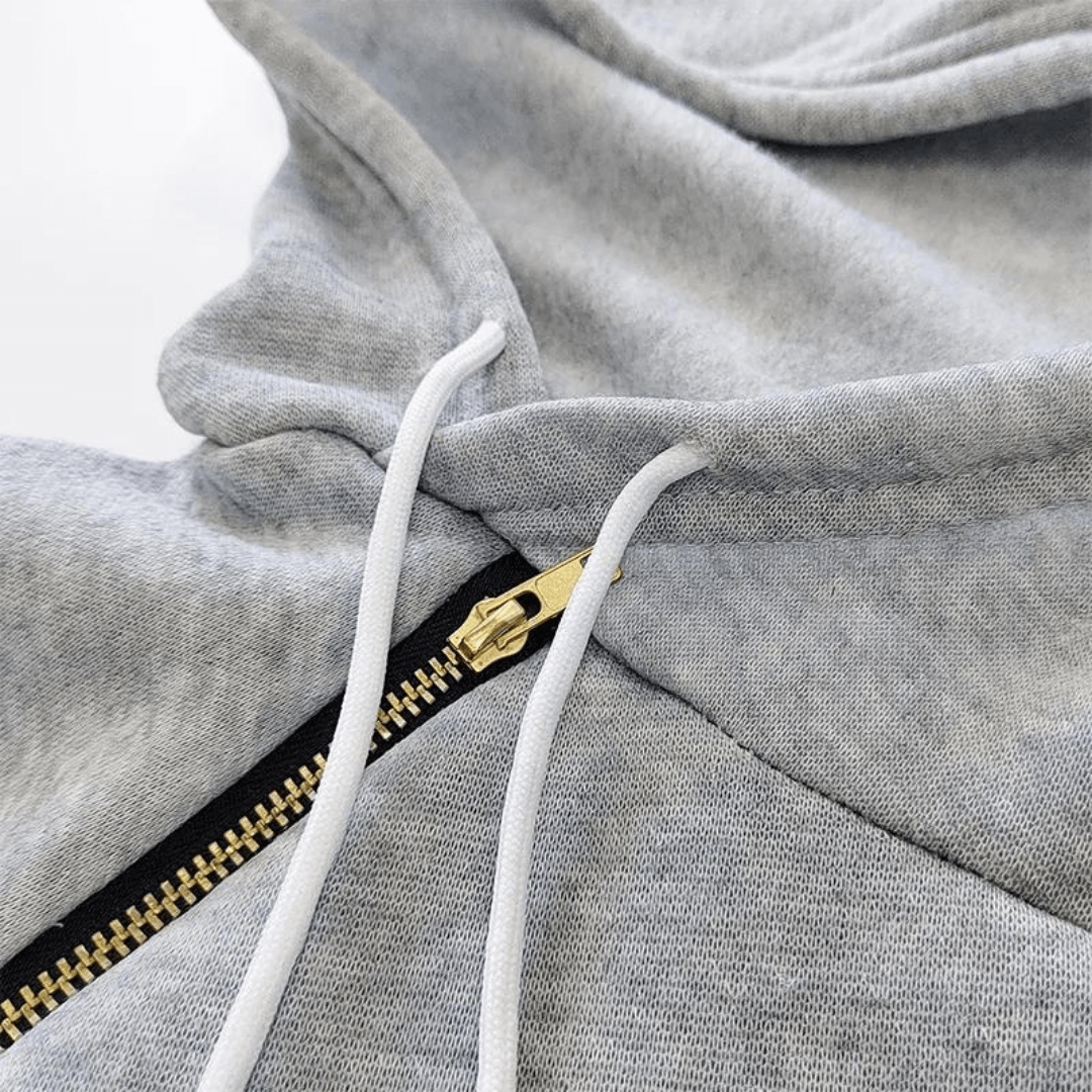 Hooded sweatshirt dress with pockets – Isabella-Black-S-Nora Luxe
