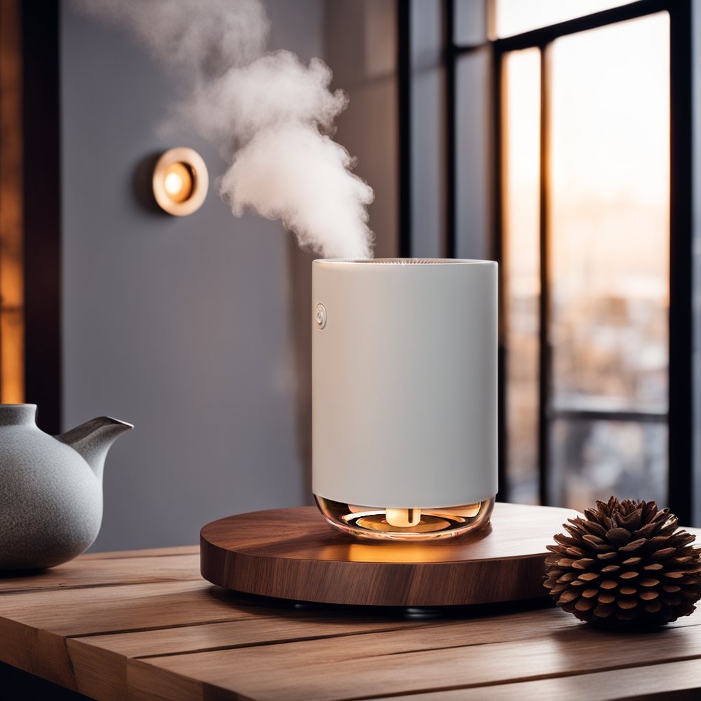 Humidifier - PureMist-Green-Nora Luxe