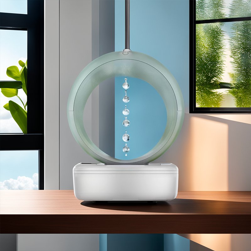 Humidifier with Optical Illusion - GravityFlow-Nora Luxe