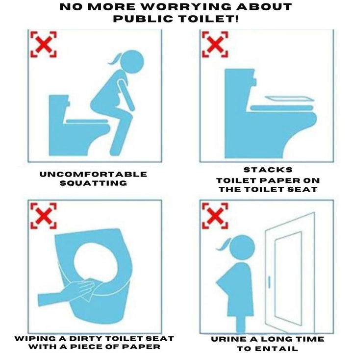 Hygienic Disposable Toilet Seat Cover - SafeSit-100 pieces (50 + 50 FREE)-Nora Luxe