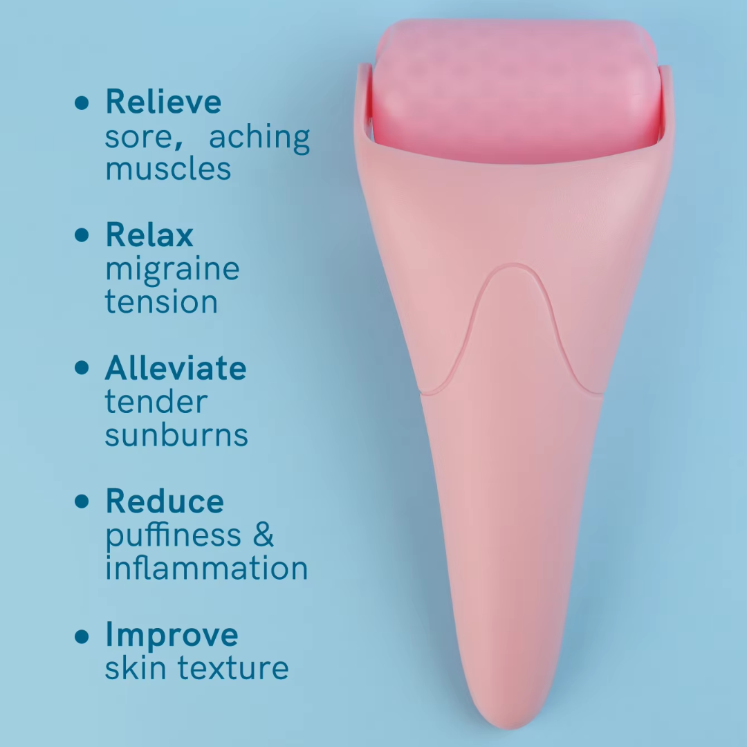 Ice Roller for the Face – Softens Wrinkles & Swellings!-Beige-Nora Luxe