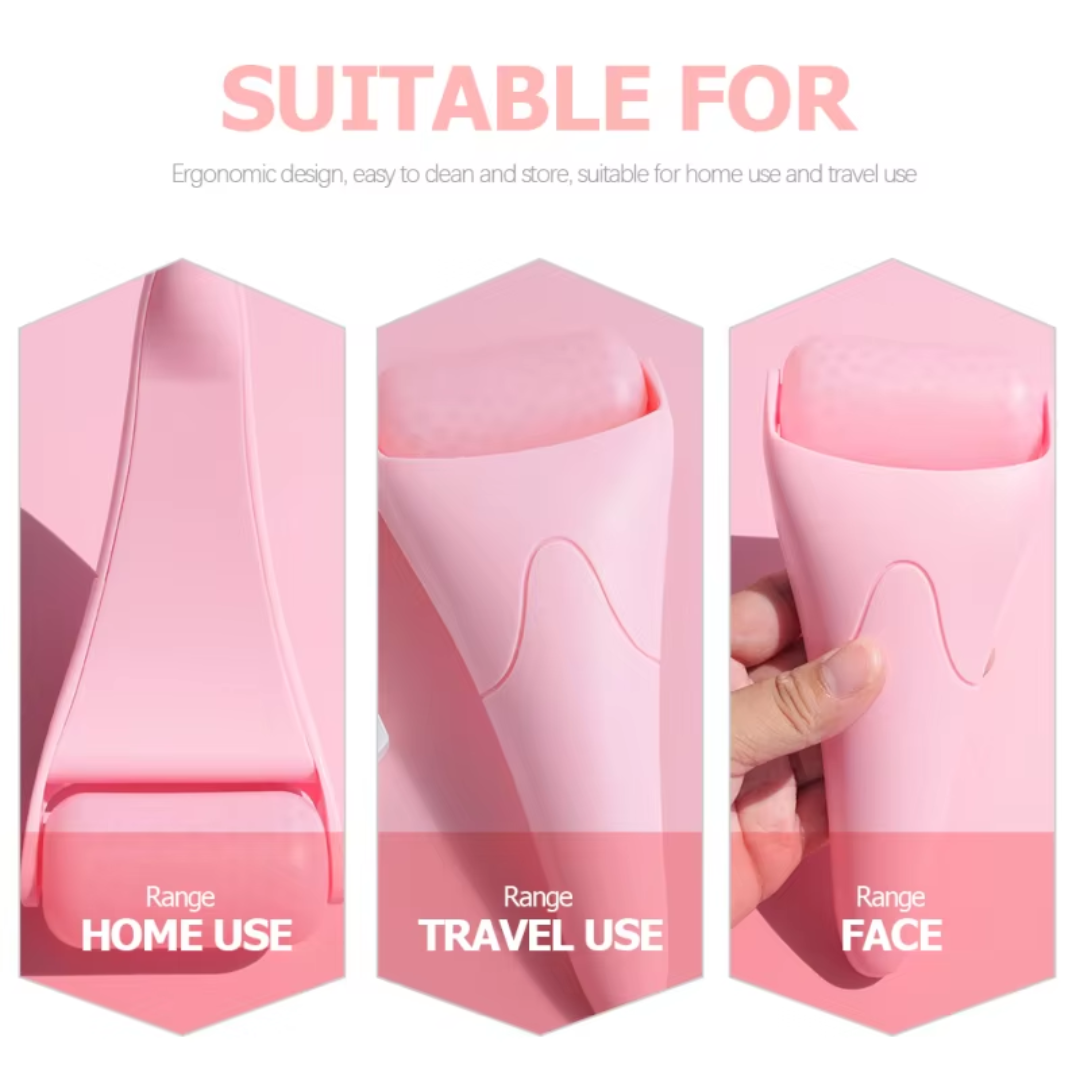 Ice Roller for the Face – Softens Wrinkles & Swellings!-Beige-Nora Luxe