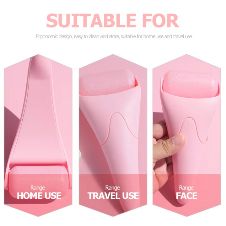 Ice Roller for the Face – Softens Wrinkles & Swellings!-Beige-Nora Luxe