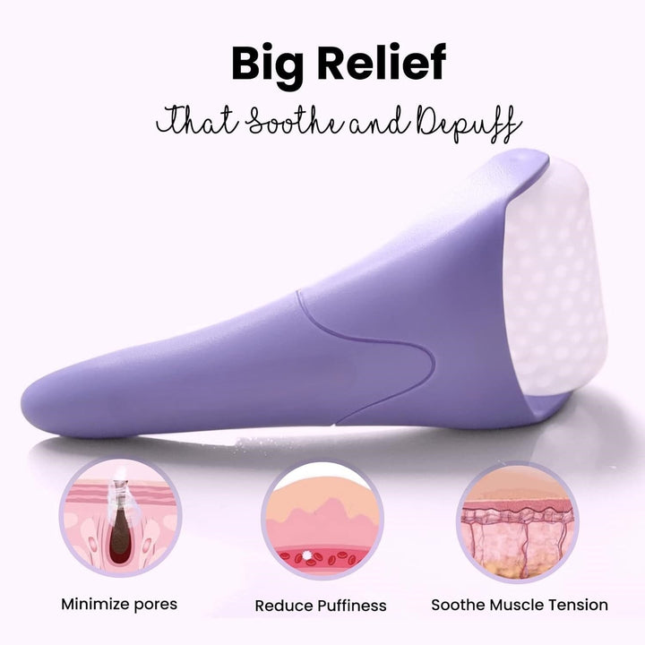 Ice Roller for the Face – Softens Wrinkles & Swellings!-Beige-Nora Luxe