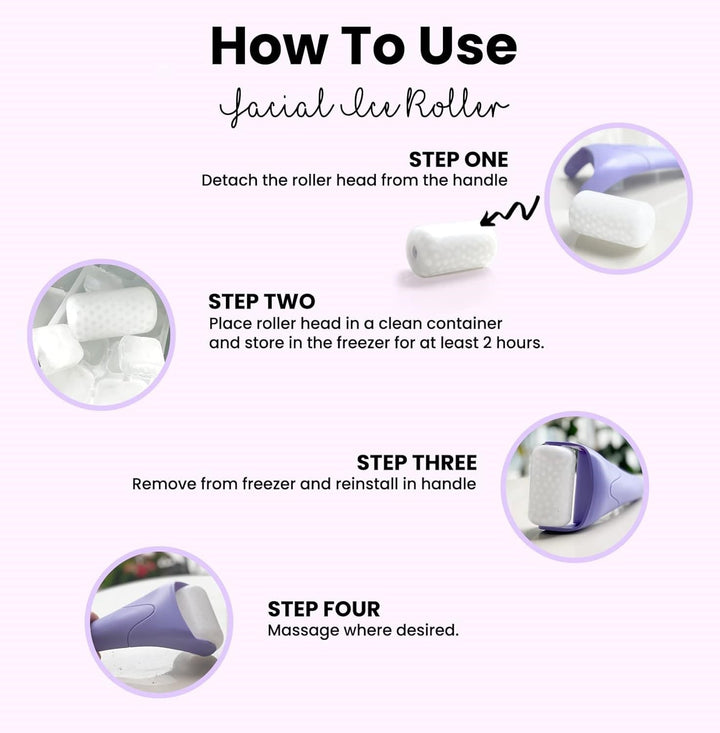 Ice Roller for the Face – Softens Wrinkles & Swellings!-Beige-Nora Luxe