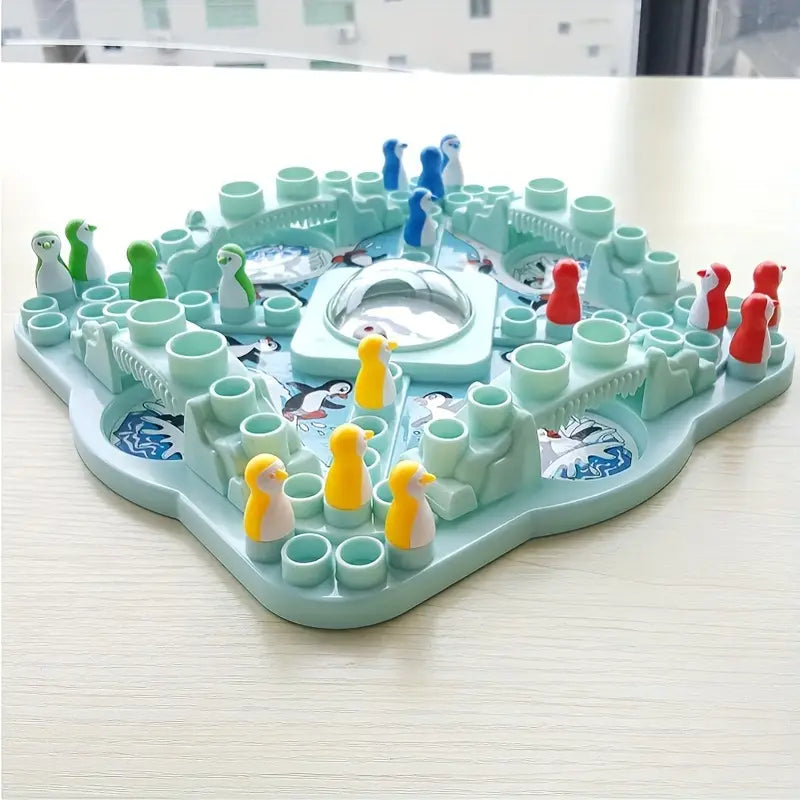 Icy Adventure Board Game - Penguin Glide-Nora Luxe