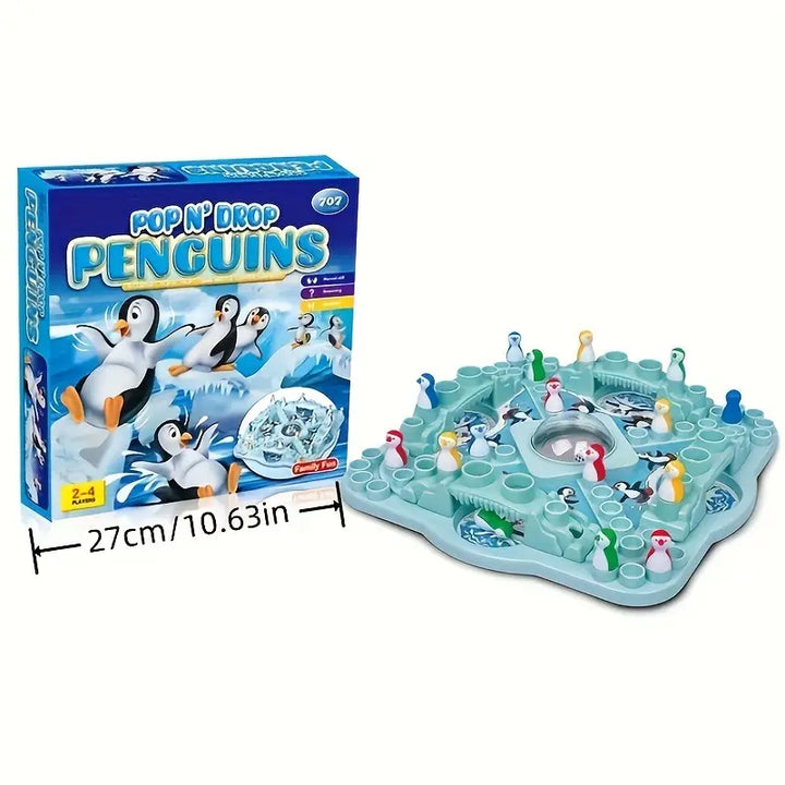 Icy Adventure Board Game - Penguin Glide-Nora Luxe