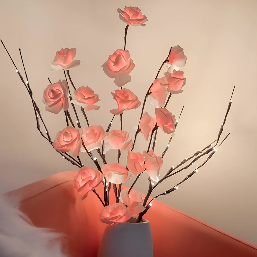 Illuminated Decorative Branches - LumaBranches-Pink Rose-Nora Luxe