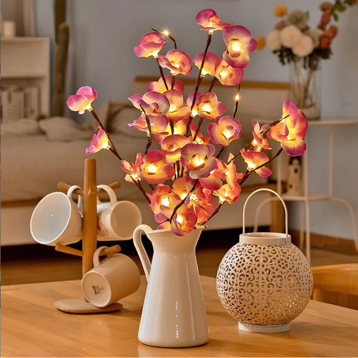 Illuminated Decorative Branches - LumaBranches-Purple Orchid-Nora Luxe