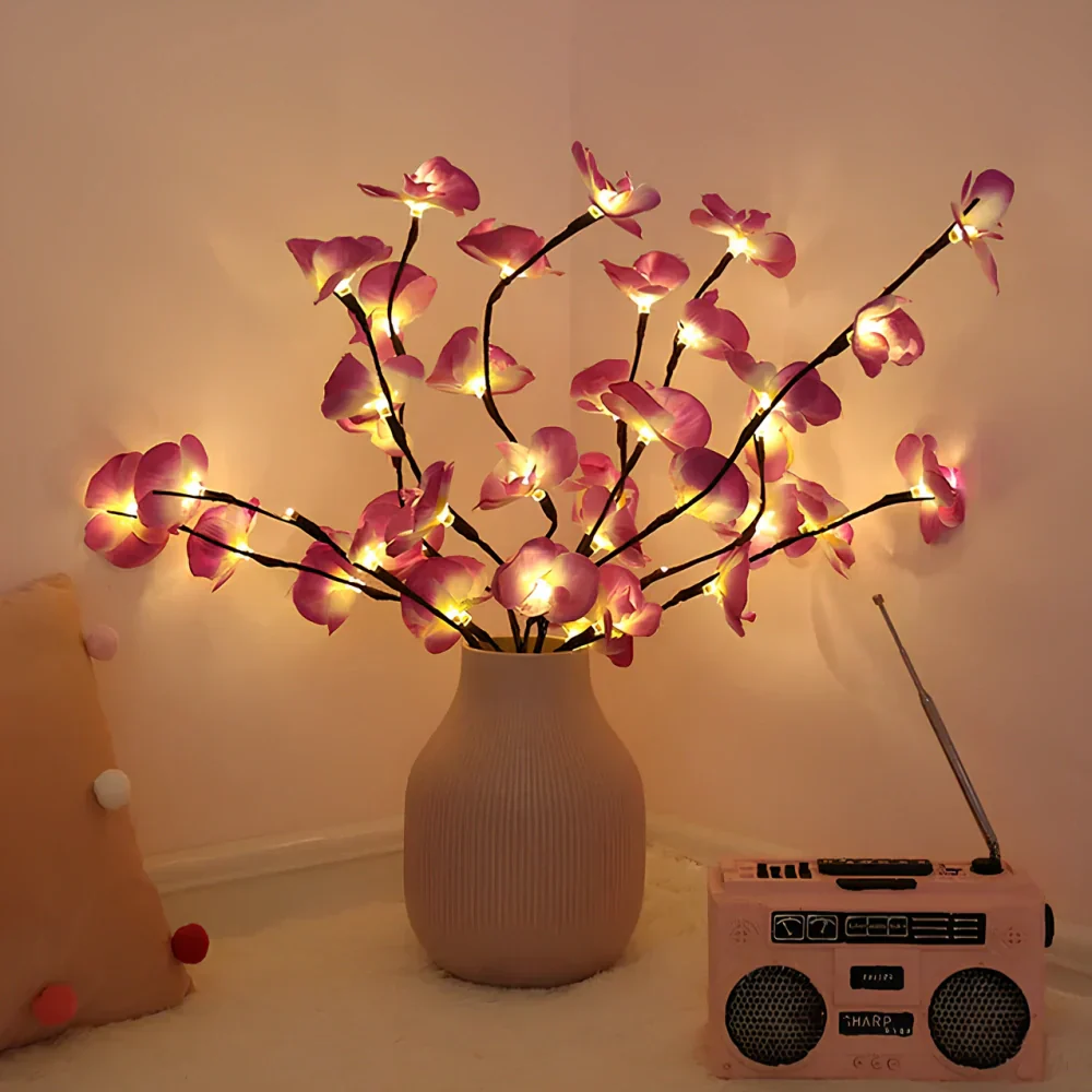 Illuminated Decorative Branches - LumaBranches-Willow twig-Nora Luxe