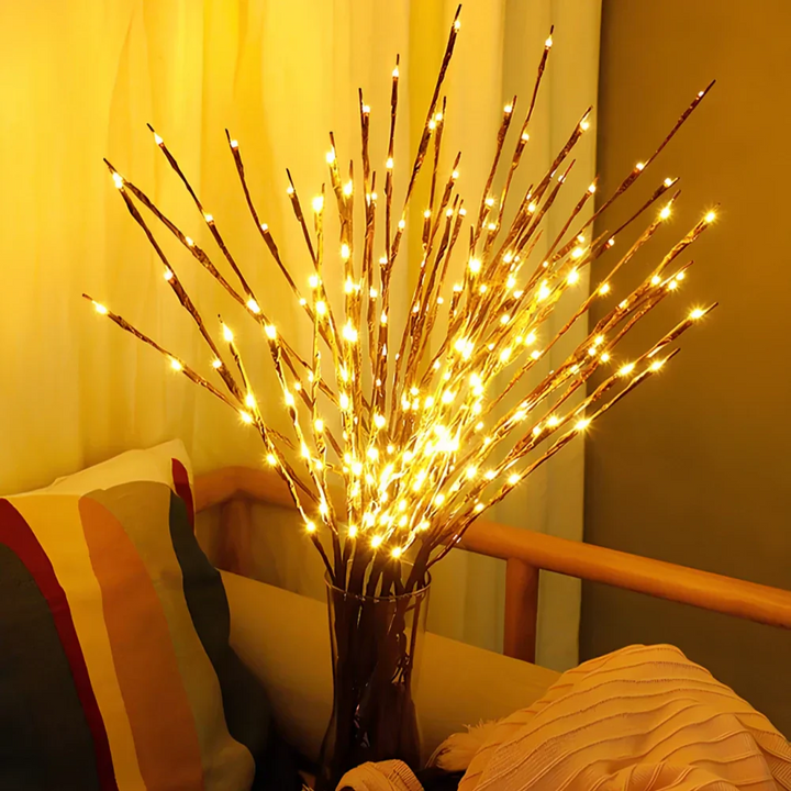 Illuminated Decorative Branches - LumaBranches-Willow twig-Nora Luxe