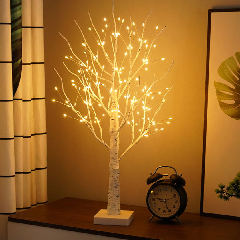 Illuminated Scandinavian Birch - LumiBirch-Nora Luxe