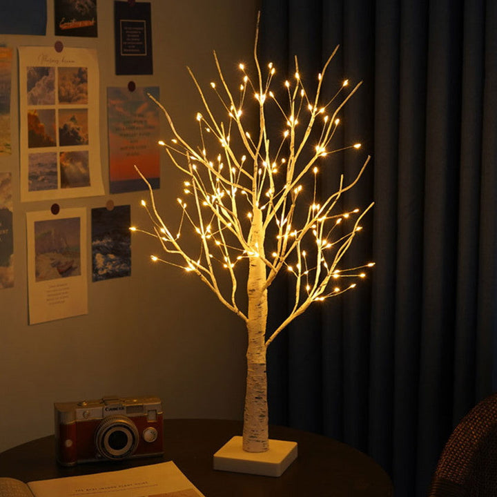 Illuminated Scandinavian Birch - LumiBirch-Nora Luxe