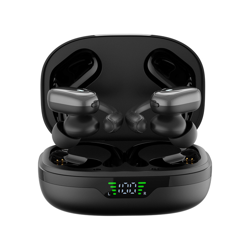 Bluetooth 5.3 Sport Earbuds with Mic, LED Case & 75H Playback – 1+1 FREE