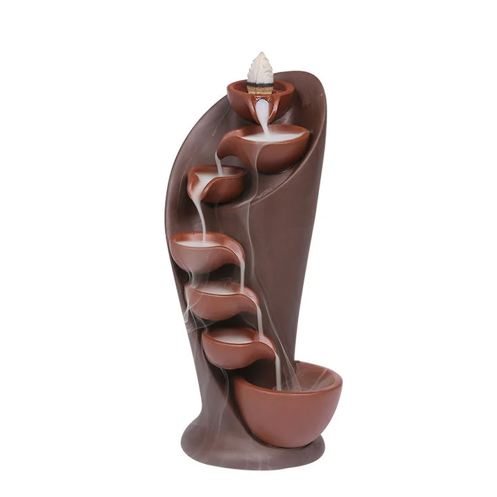 Incense Waterfall - TranquilTorch-Blue-Nora Luxe