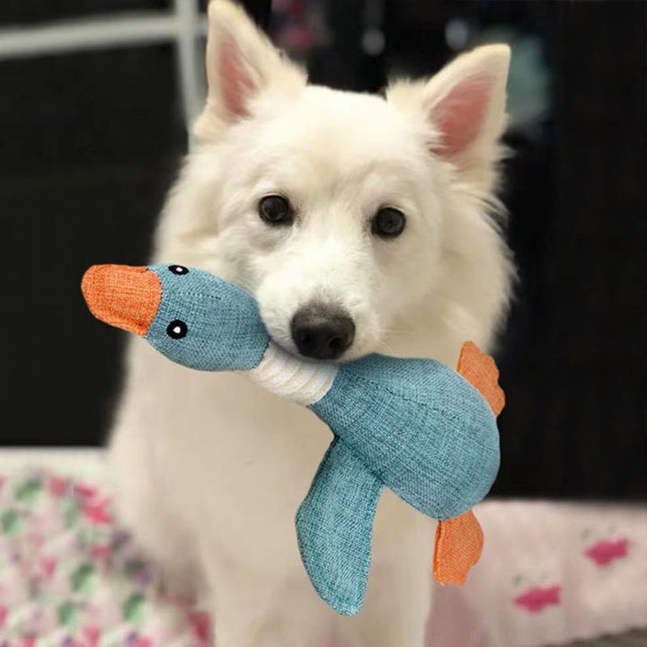 Indestructible Dog Toy (1+1 FREE) - ToughGoose-Brown + Blue-Nora Luxe