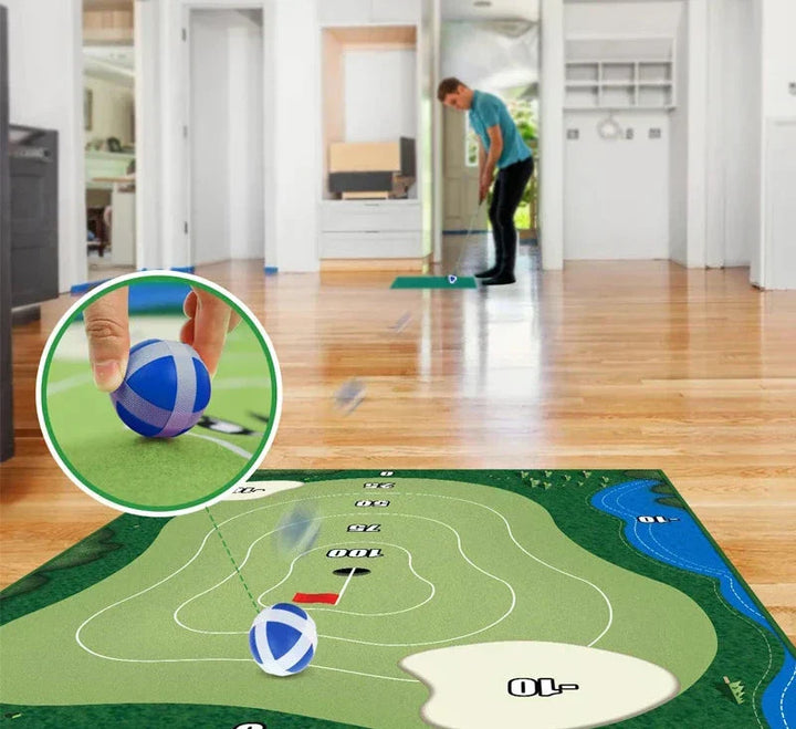 Indoor Golf Set - HomeGolf Pro-Nora Luxe